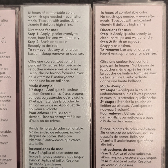 4 Piece Lip Color Bundle - Picture 10 of 12